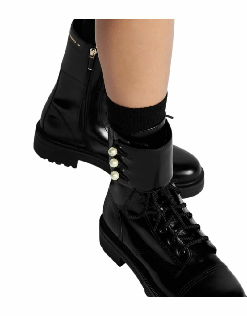 Dior D-Strike Ankle Boot Black For Women - KDI993CFM_S900