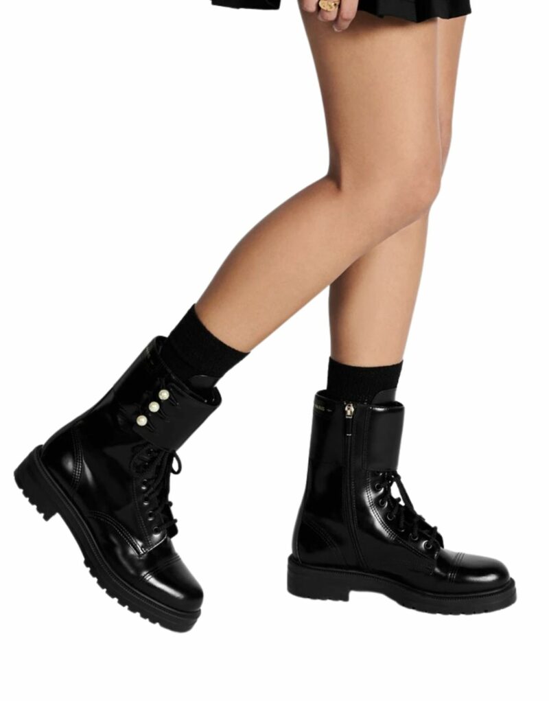 Dior D-Strike Ankle Boot Black For Women - KDI993CFM_S900