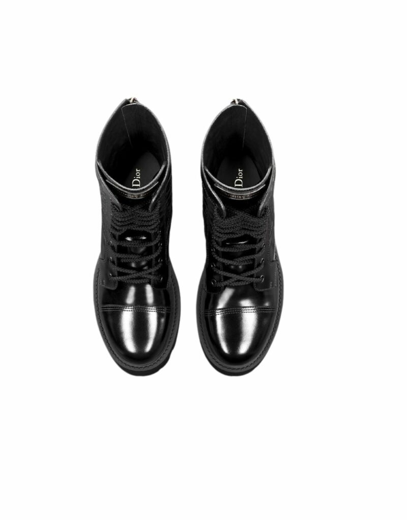 Dior D-Unit Ankle Boot Black For Women - KDI995CQC_S900
