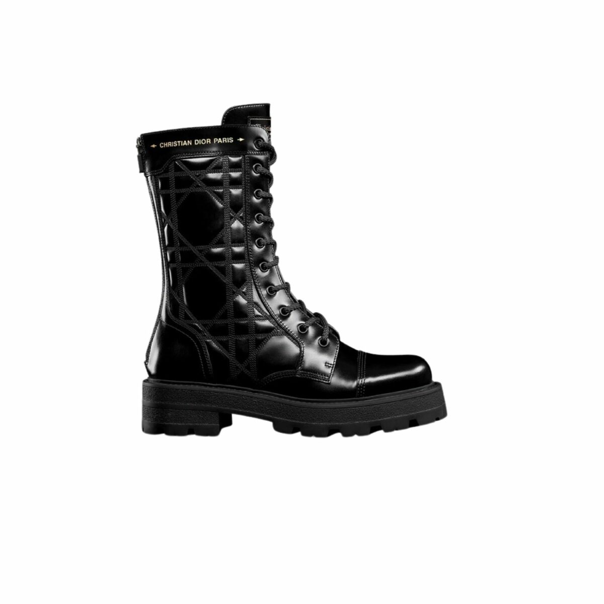 Dior D-Unit Ankle Boot Black For Women - KDI995CQC_S900
