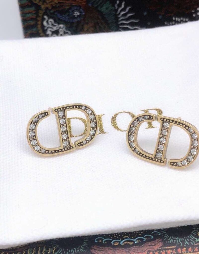 Special Set Dior: Medium Bobby Bag + Monogram Mini Earrings
