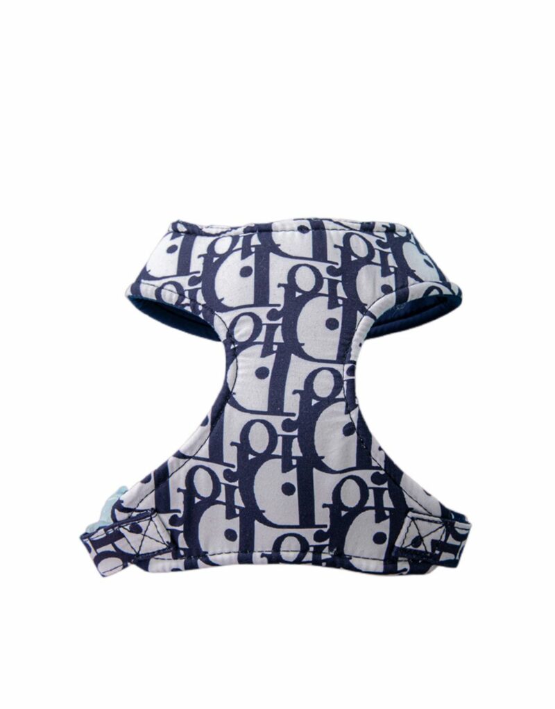 Dior Harness And Leash White For Pet