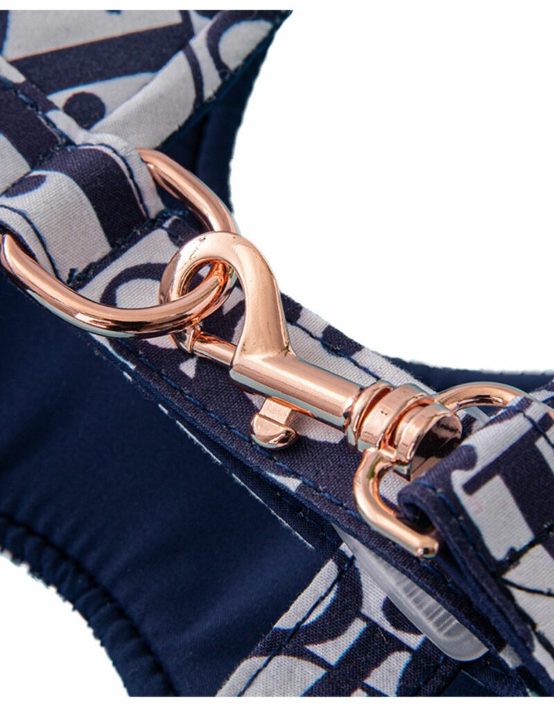 Dior Harness And Leash White For Pet