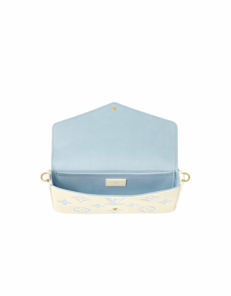 Louis Vuitton Félicie Pochette Candy Blue For Women 21cm/8.3in M83025