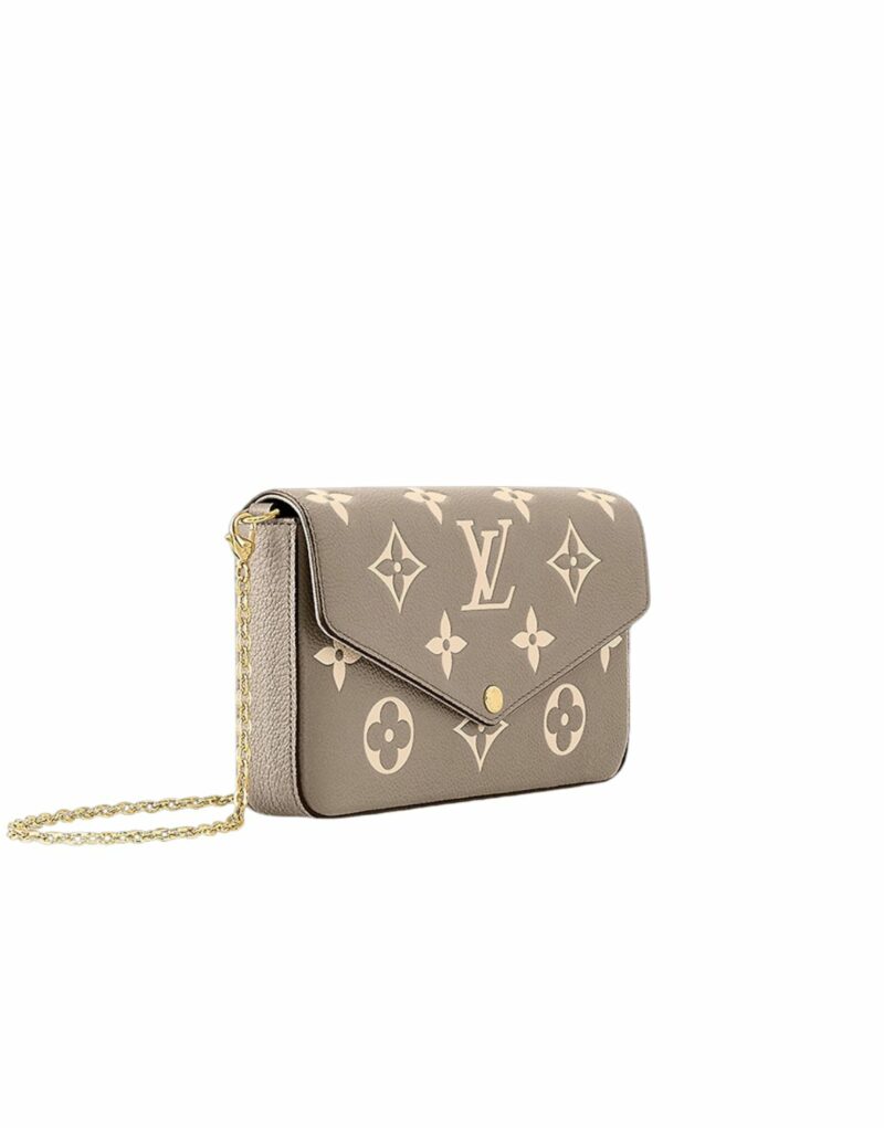 Louis Vuitton Félicie Pochette Gray/Cream For Women 21cm/8.3in M82610