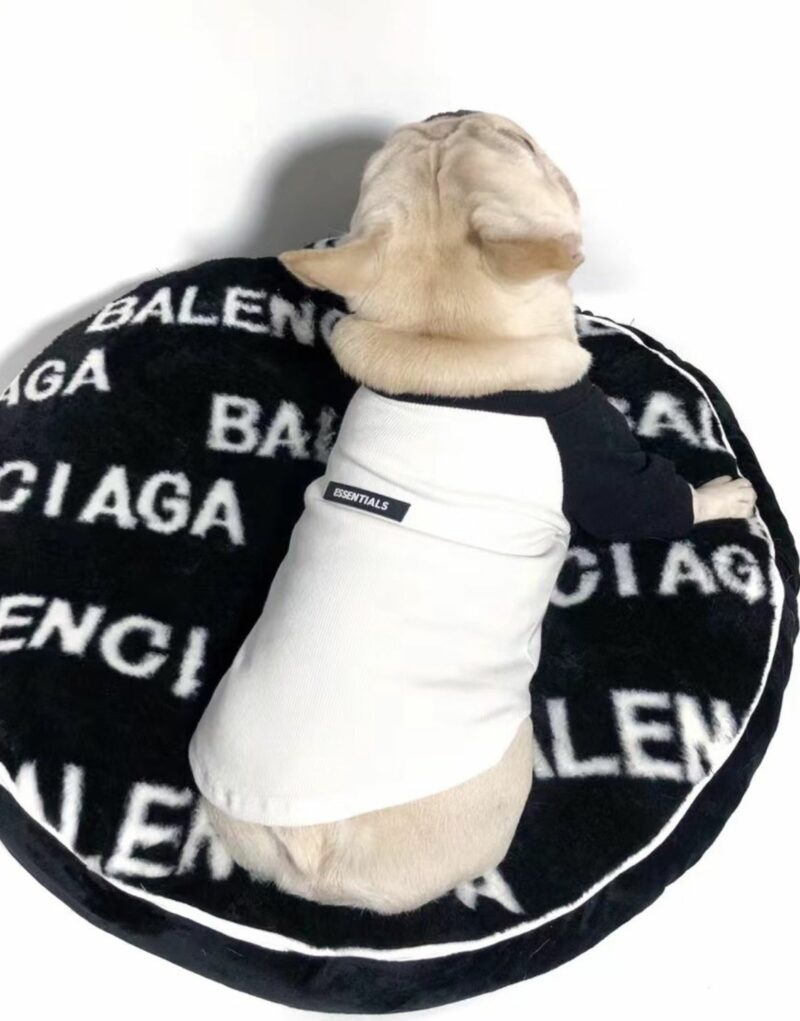 Balenciaga Bed Round Black For Pet
