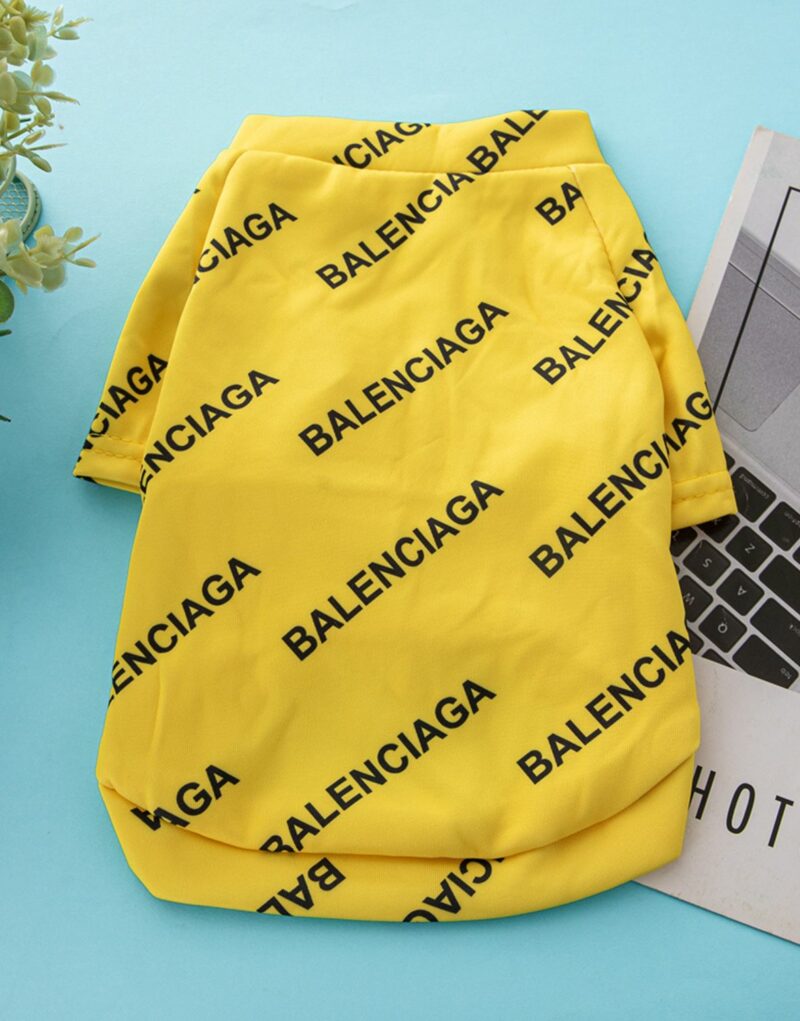 Balenciaga Sweater Yellow For Pet