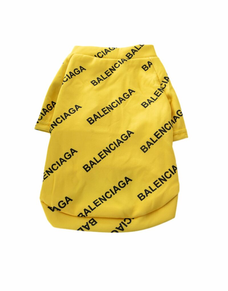 Balenciaga Sweater Yellow For Pet