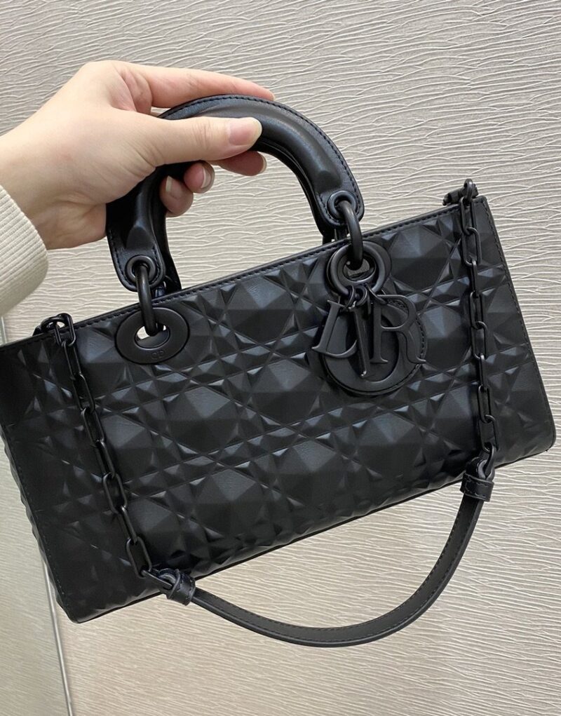 Special Set Christian Dior: Lady D-Joy Bag + Tribales Earrings
