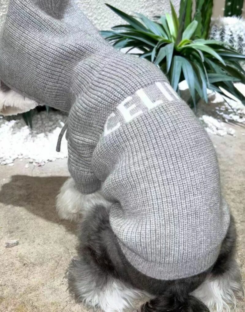 Celine Sweater Grey For Pet
