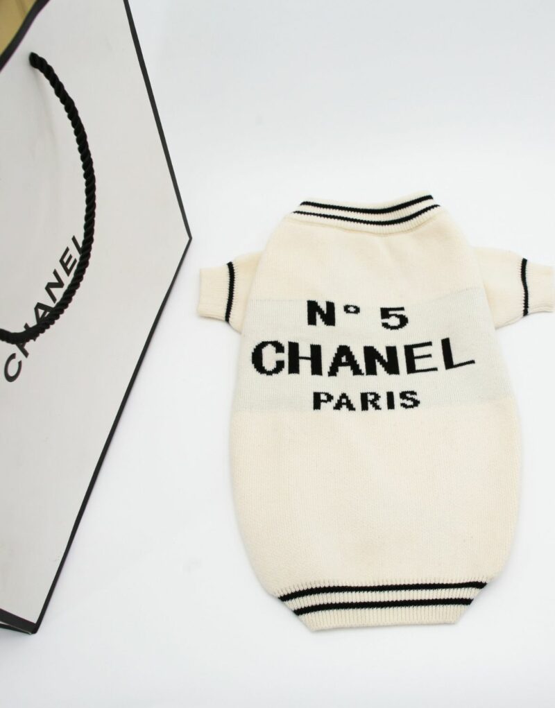 Chanel Sweater White For Pet