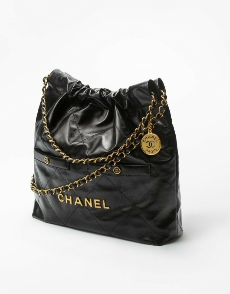 Chanel 22 Small Handbag Black For Women 14.4in/37cm AS3260 B17724 94305