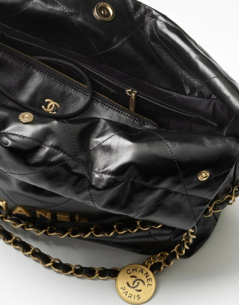 Chanel 22 Small Handbag Black For Women 14.4in/37cm AS3260 B17724 94305