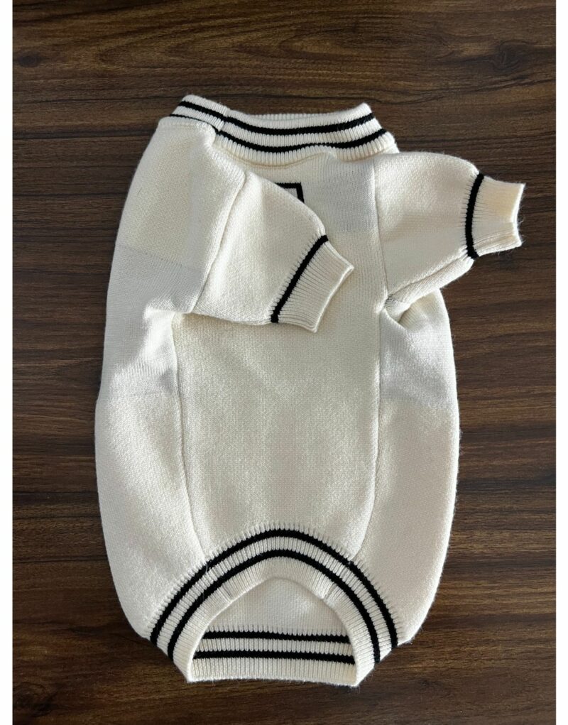 Chanel Sweater White For Pet