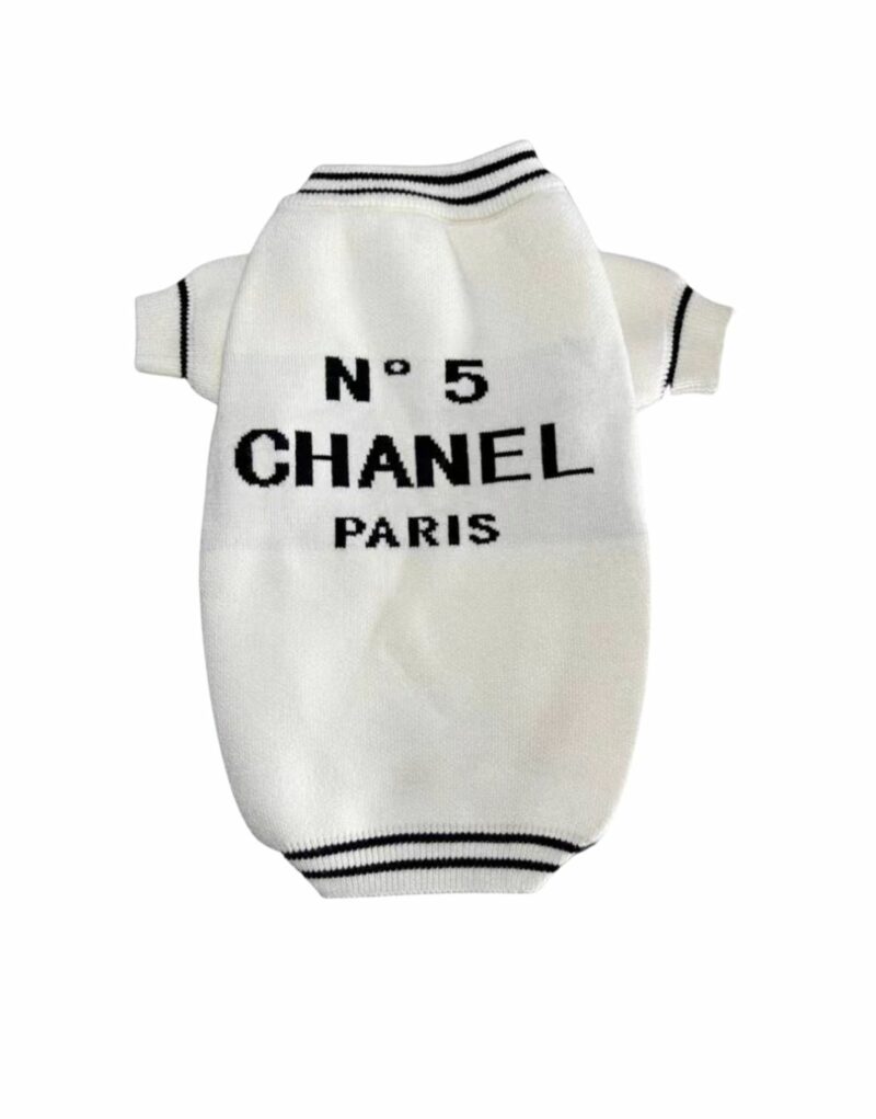 Chanel Sweater White For Pet