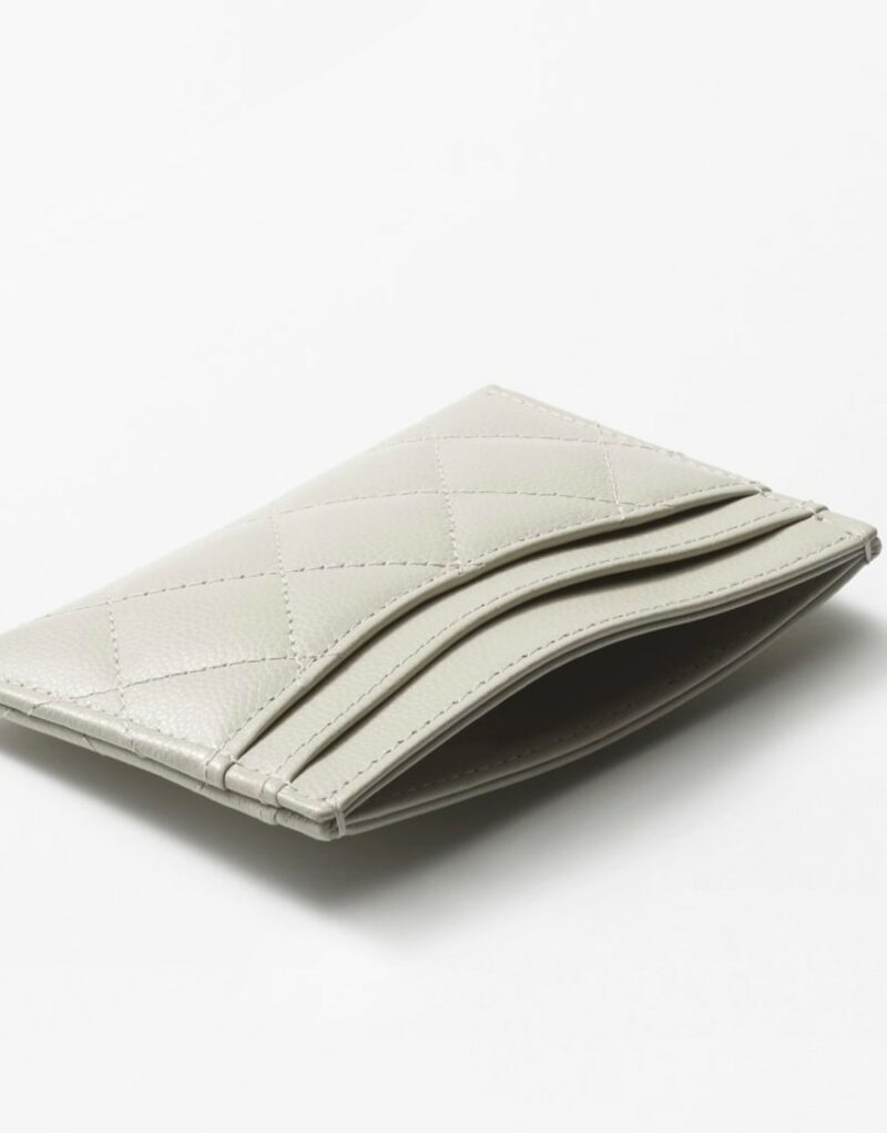Chanel Classic Card Holder Light Grey For Women 4.4in/11.2cm AP0213 B10583 NW786