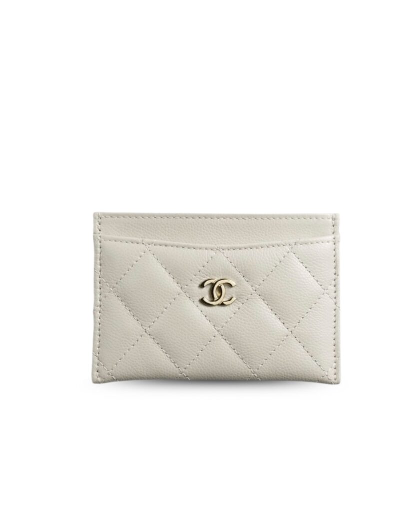 Chanel Classic Card Holder Light Grey For Women 4.4in/11.2cm AP0213 B10583 NW786