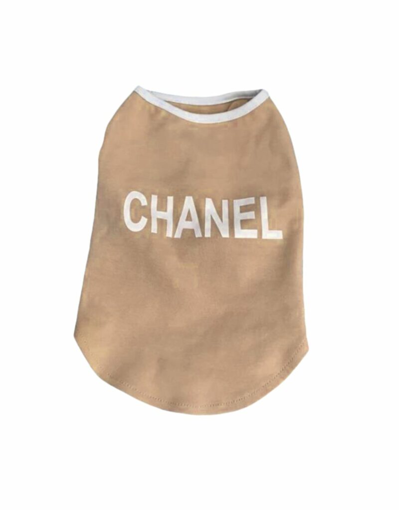 Chanel Shirt Light Brown For Pet