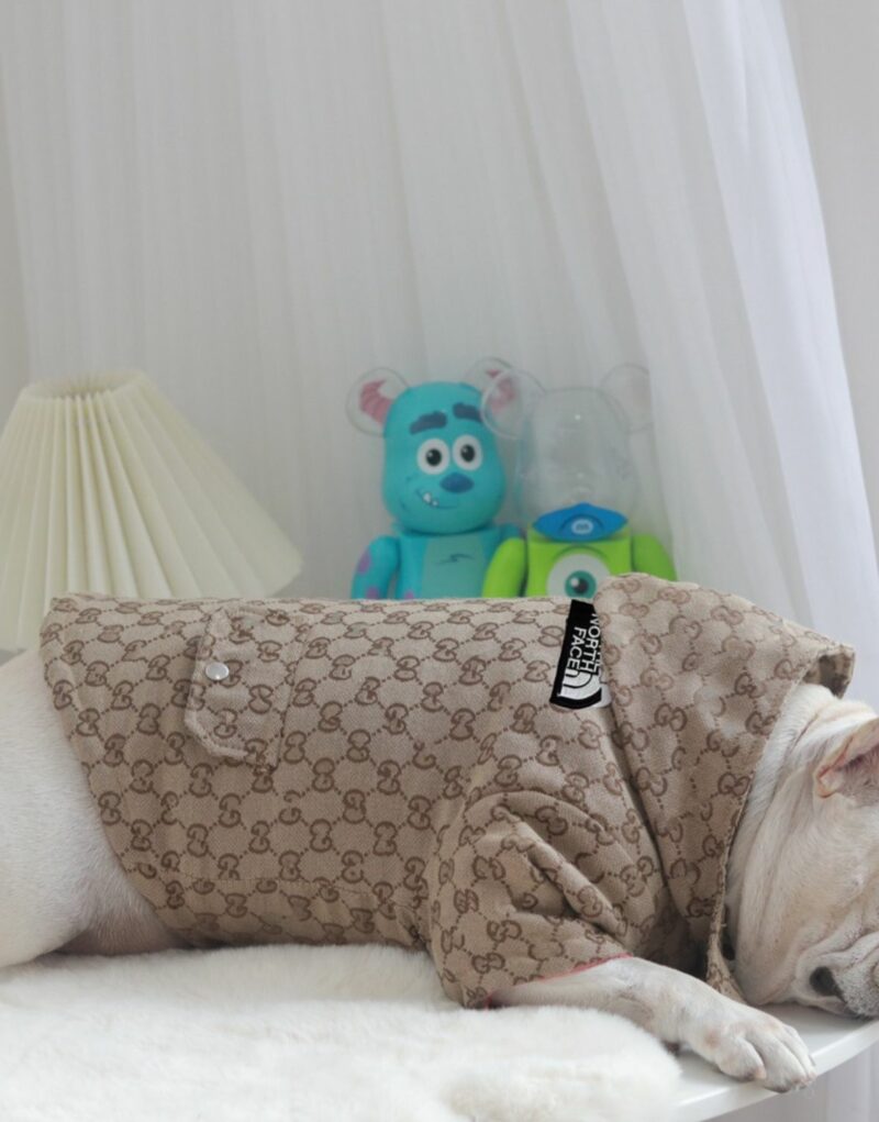 Gucci Jacket Dark Beige For Pet