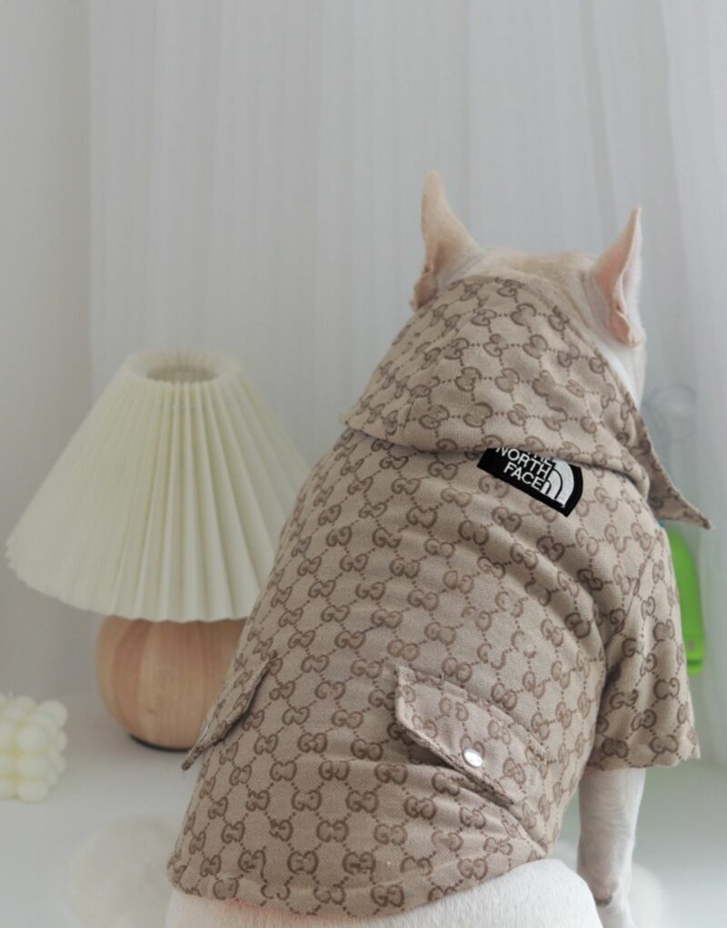 Gucci Jacket Dark Beige For Pet
