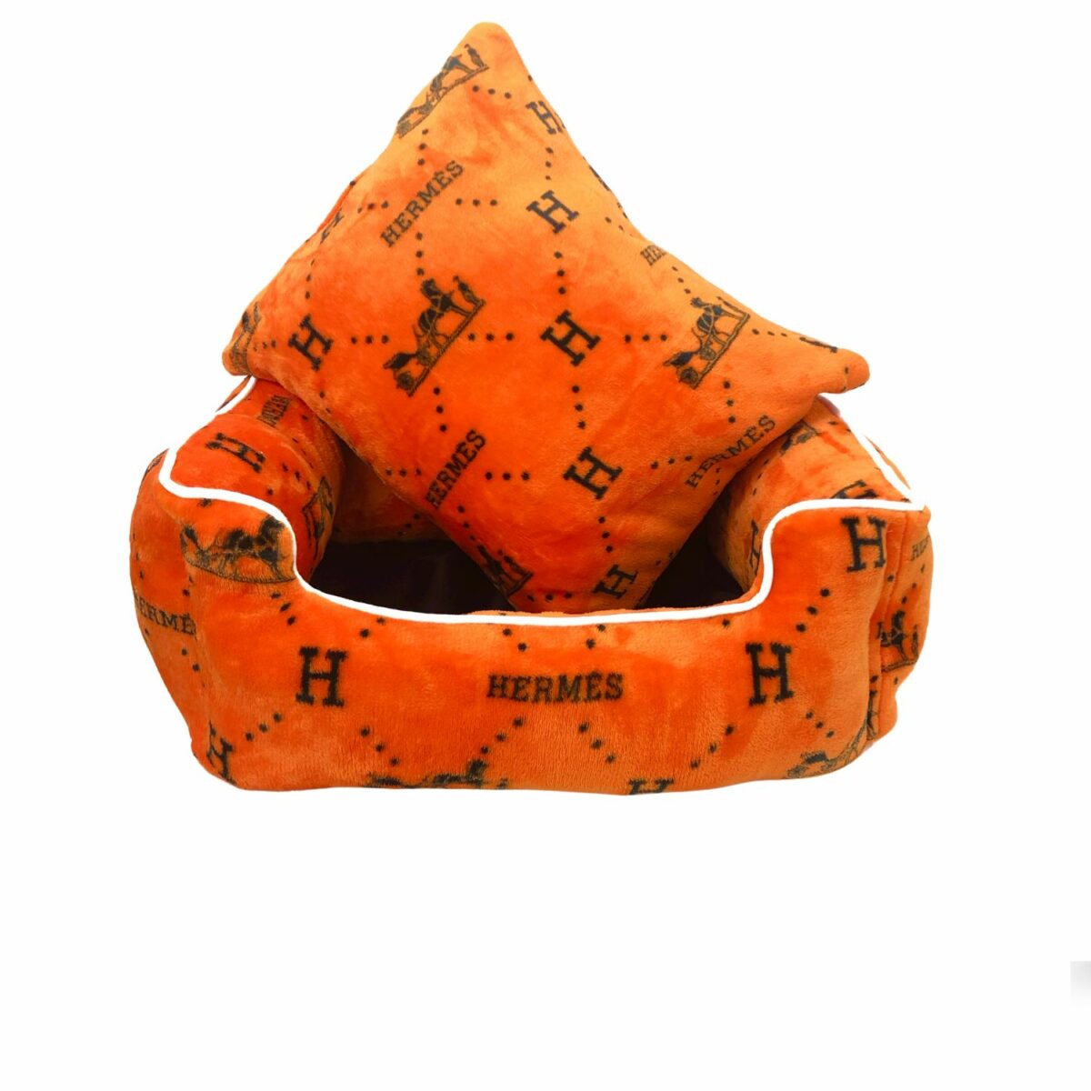 Hermes Bed Orange For Pet