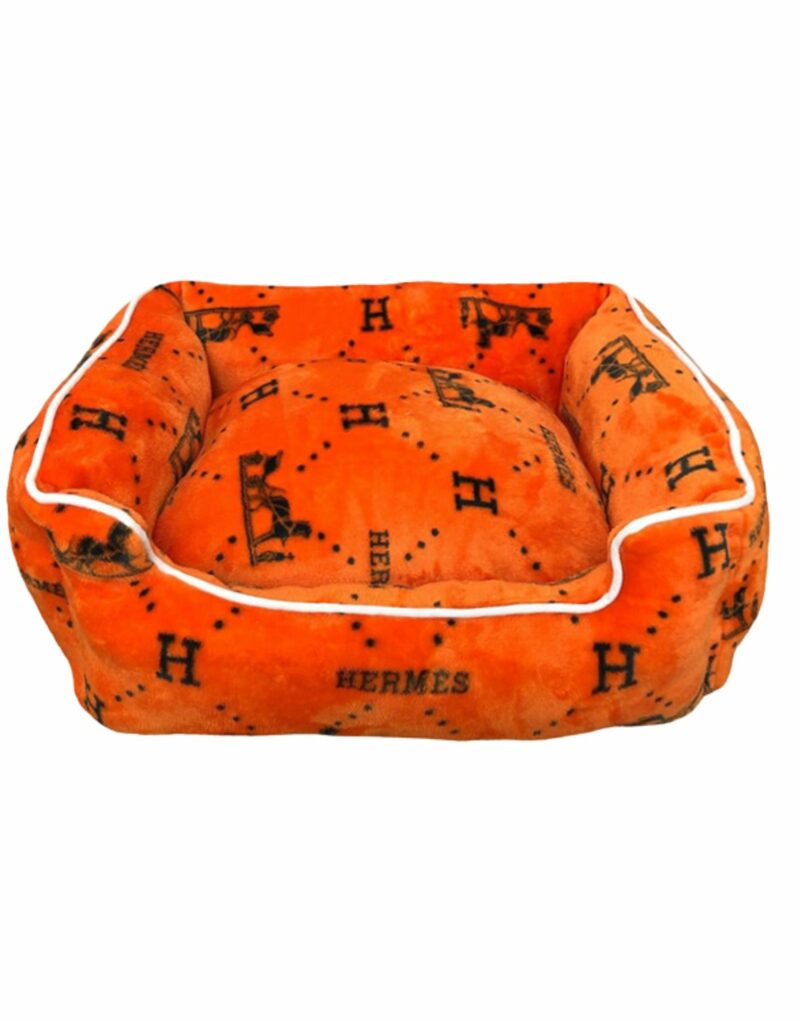 Hermes Bed Orange For Pet