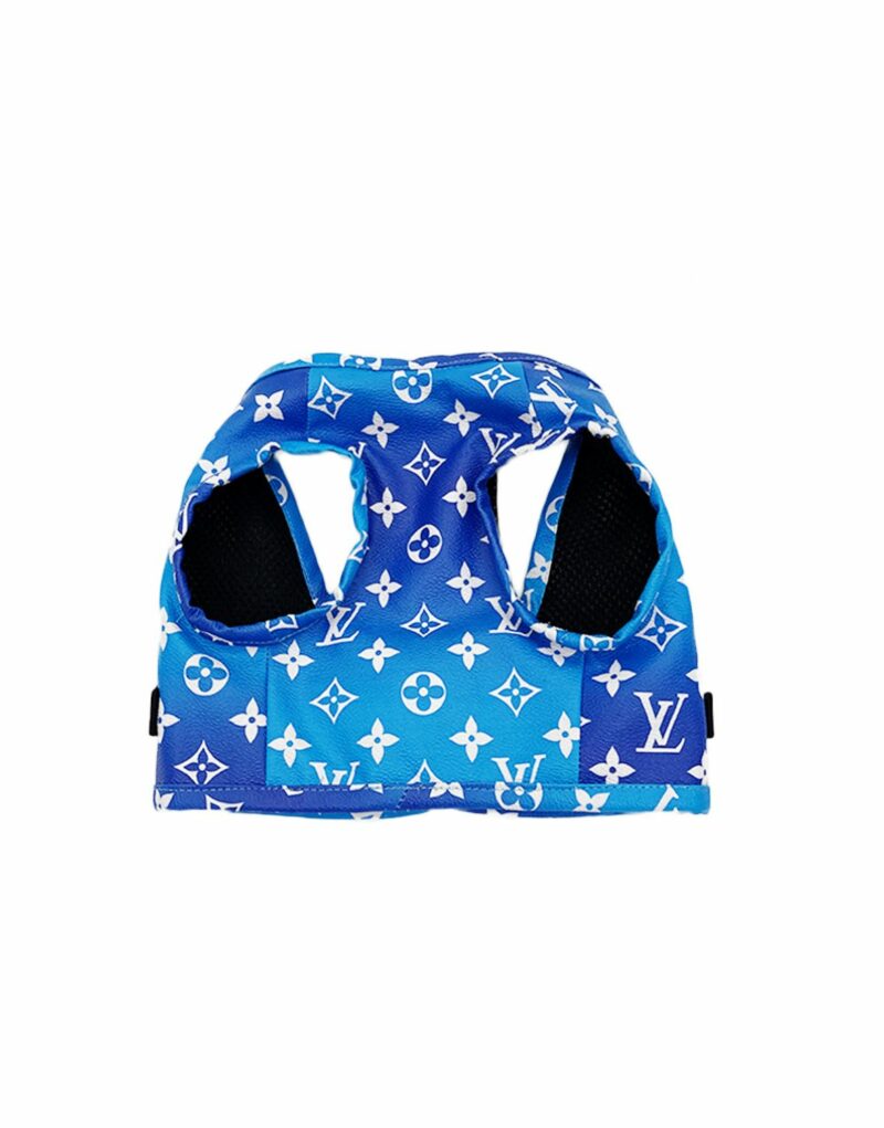 Louis Vuitton Harness And Leash Blue Monogram For Pet