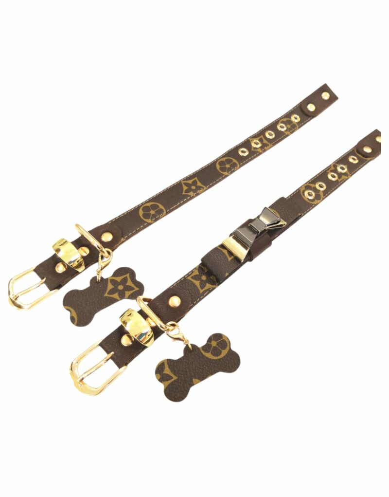Louis Vuitton Collar And Leash Monogram For Pet