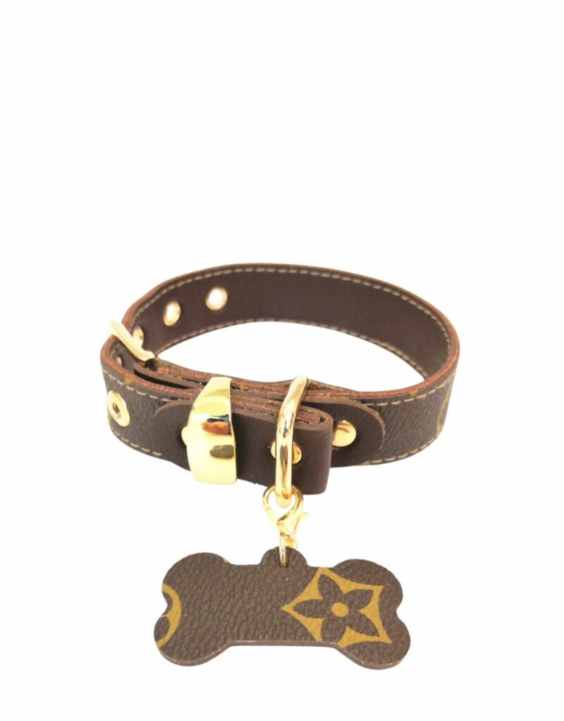 Louis Vuitton Collar And Leash Monogram For Pet