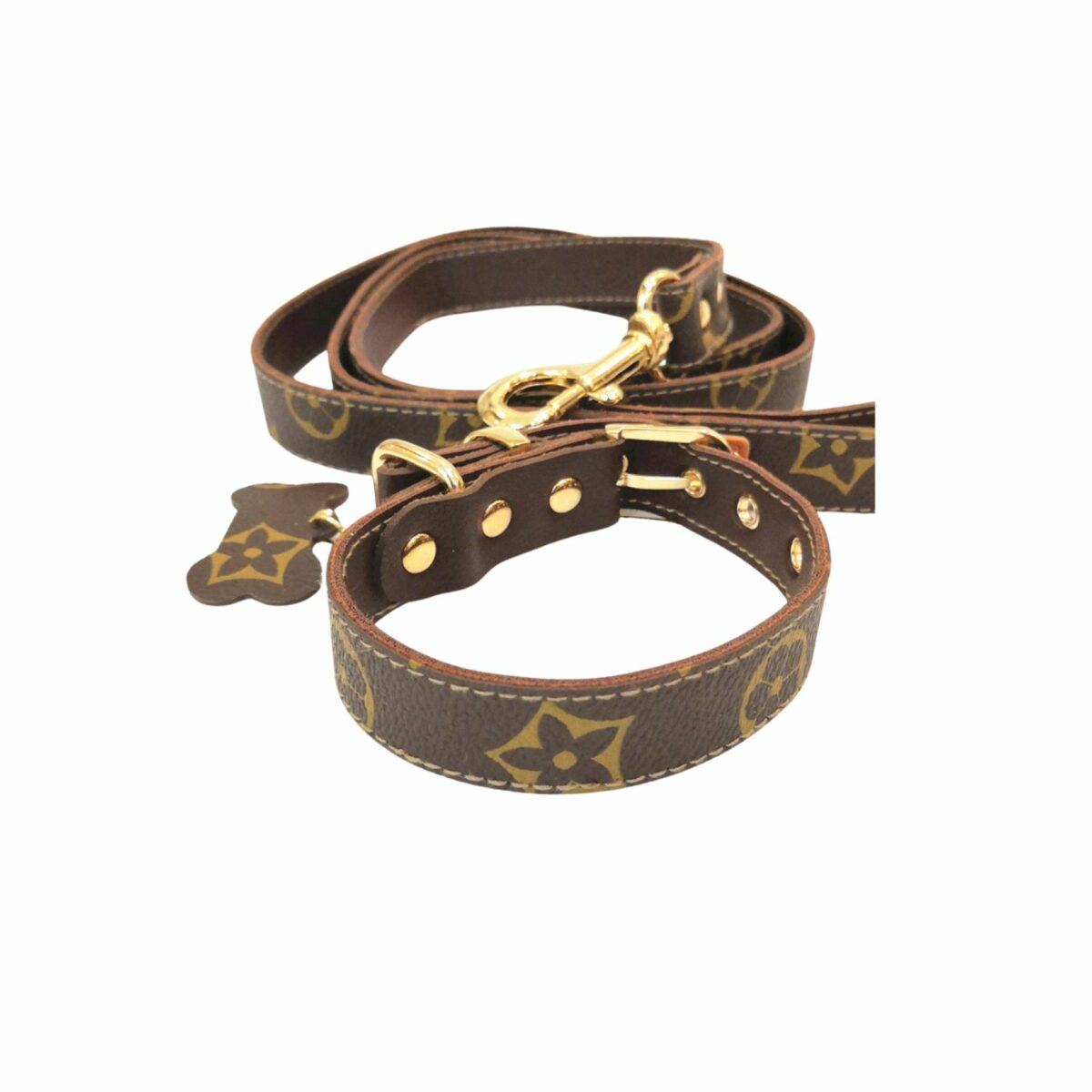 Louis Vuitton Collar And Leash Monogram For Pet