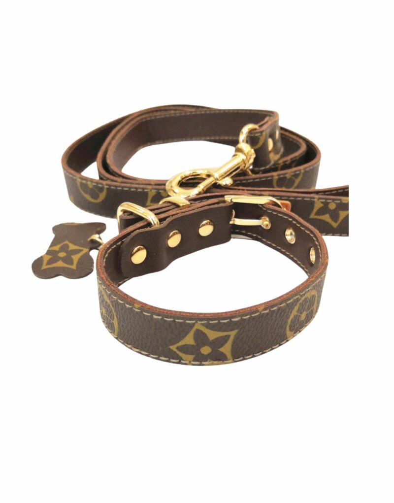 Louis Vuitton Collar And Leash Monogram For Pet