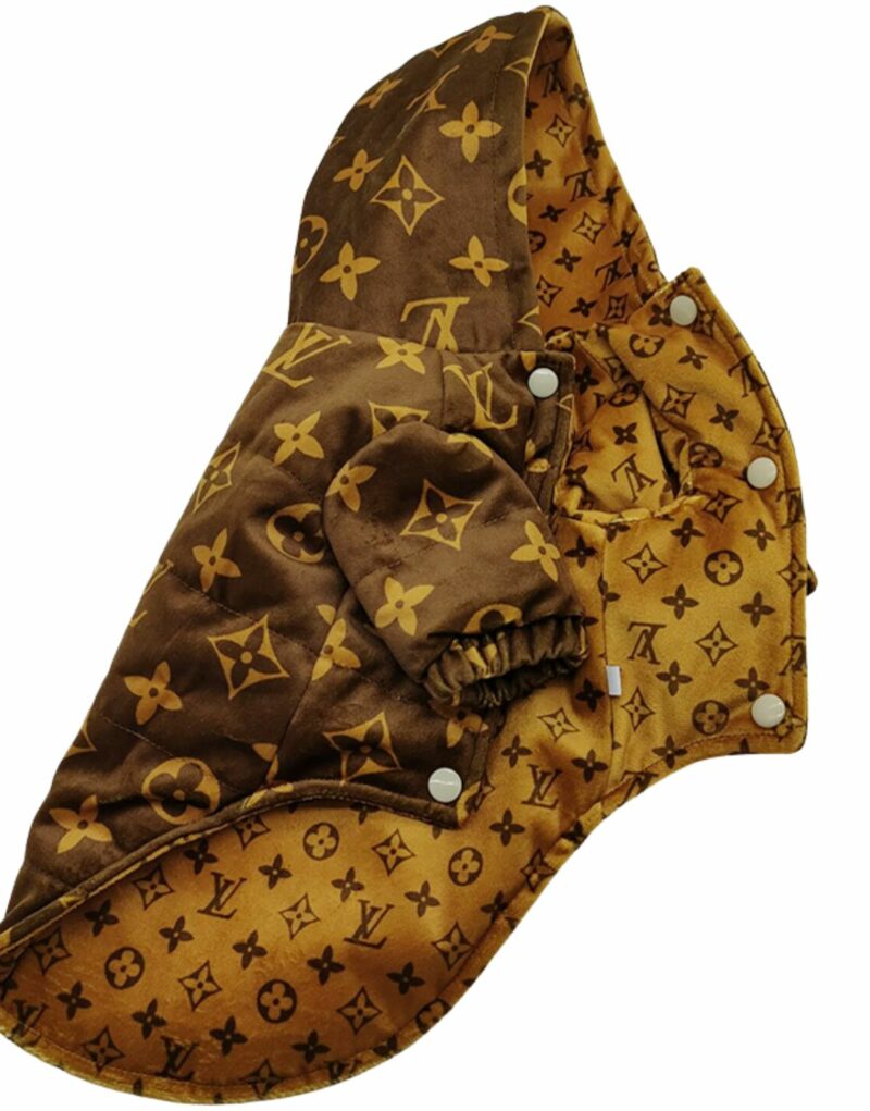 Louis Vuitton Jacket Monogram Brown For Pet