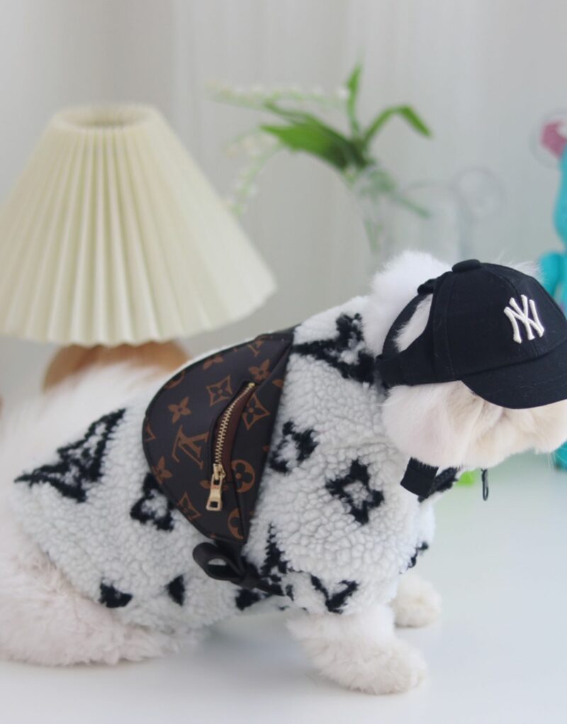 Louis Vuitton Jacket White For Pet