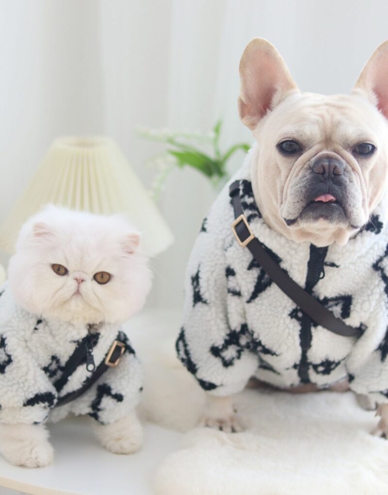 Louis Vuitton Jacket White For Pet