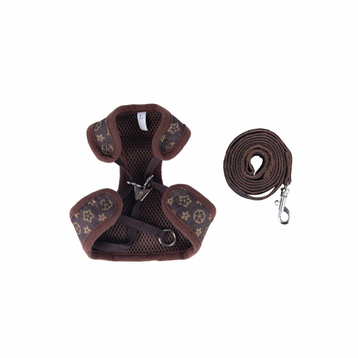 Louis Vuitton Harness And Leash Monogram Brown For Pet
