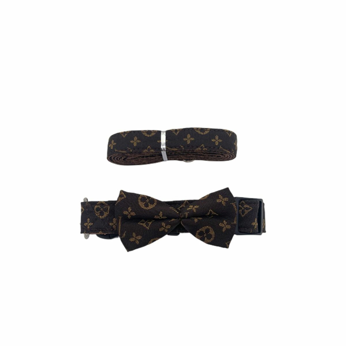 Louis Vuitton Collar And Leash Bow Tie Monogram For Pet