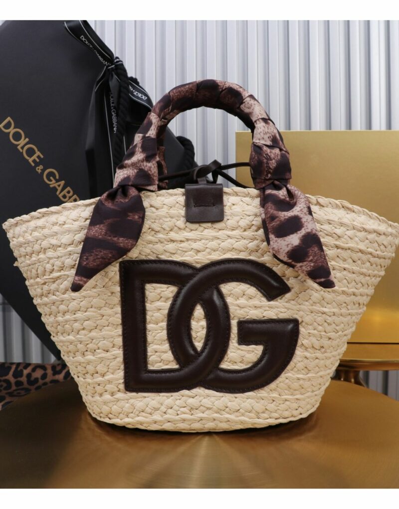 Dolce & Gabbana Small Kendra Shopper Multi-colored Black 35cm/14in For Women