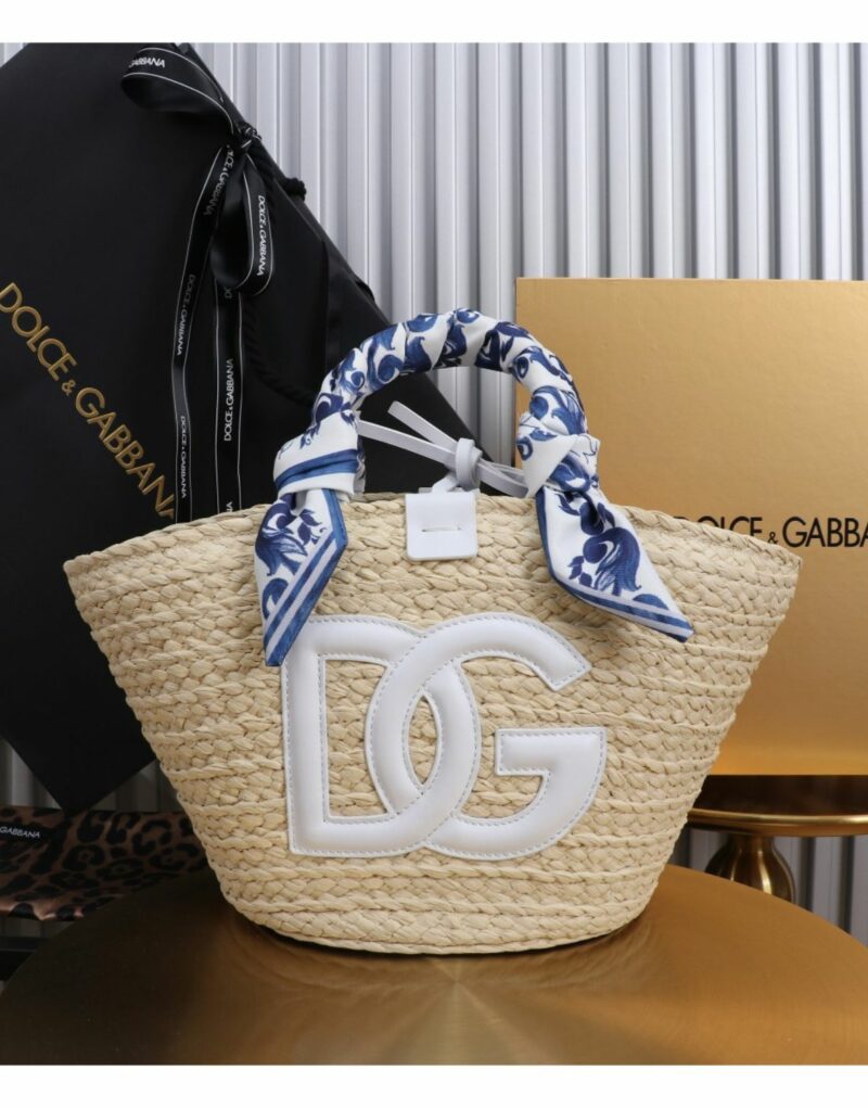 Dolce & Gabbana Small Kendra Shopper Multi-colored Blue 35cm/14in For Women