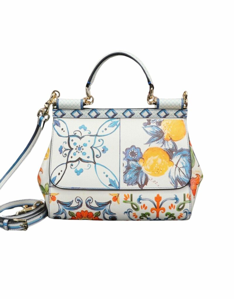 Dolce & Gabbana Sicily Bag White 25cm/9.8in For Women