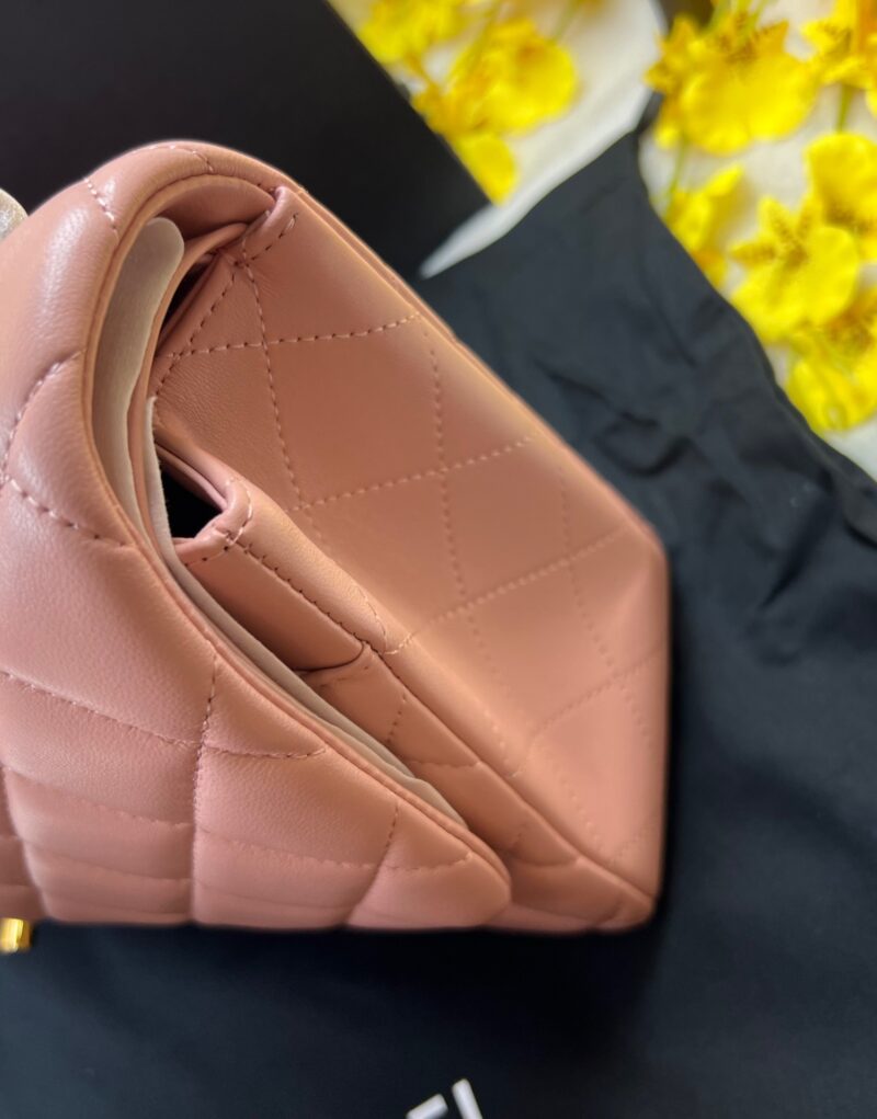 [True-to-ORIGINAL] Chanel Large Classic Handbag Light Pink For Women 30cm/11.7in A58600 Y04059 NW780
