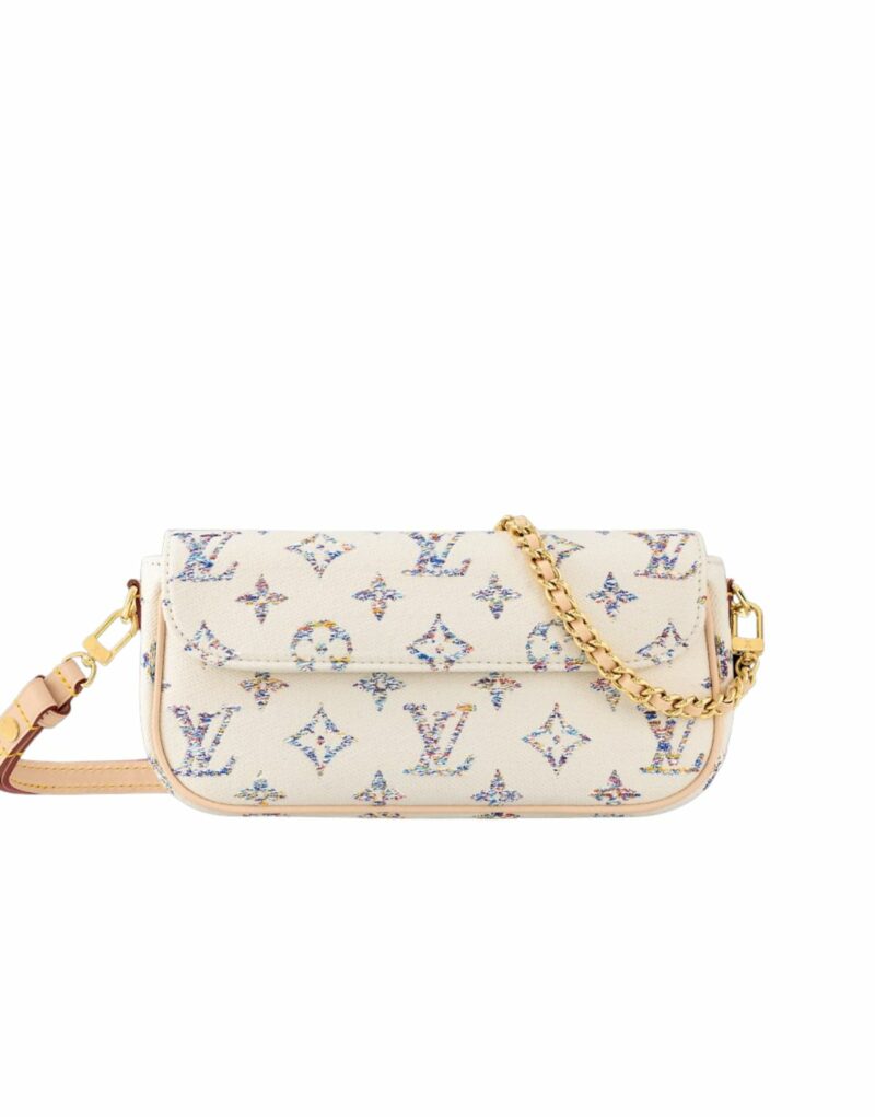 Louis Vuitton Wallet On Chain Ivy Multicolor White For Women 23.5cm/9.3in - M83499