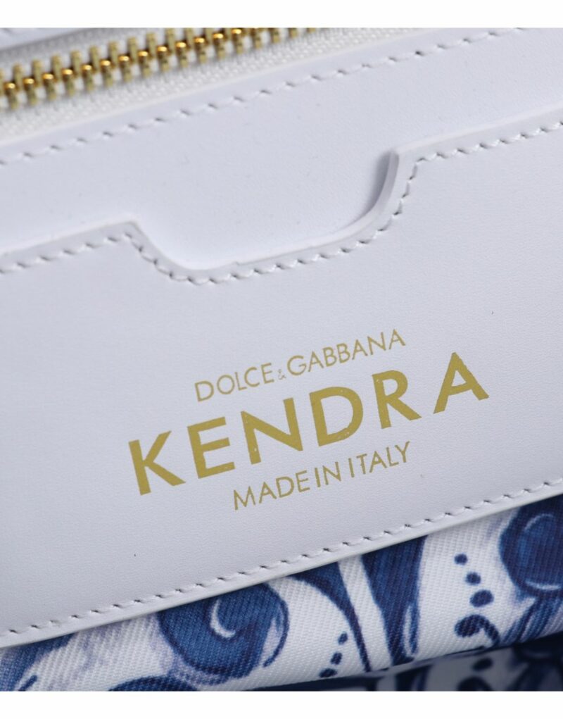 Dolce & Gabbana Small Kendra Shopper Multi-colored Blue 35cm/14in For Women