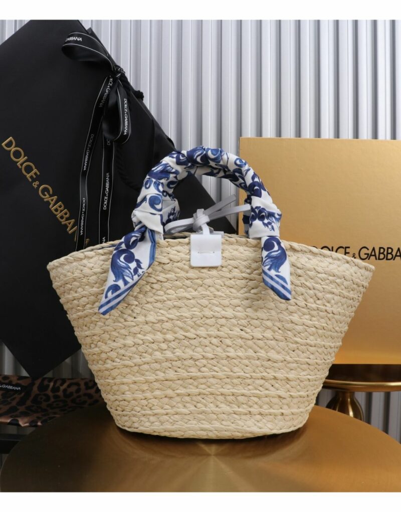 Dolce & Gabbana Small Kendra Shopper Multi-colored Blue 35cm/14in For Women