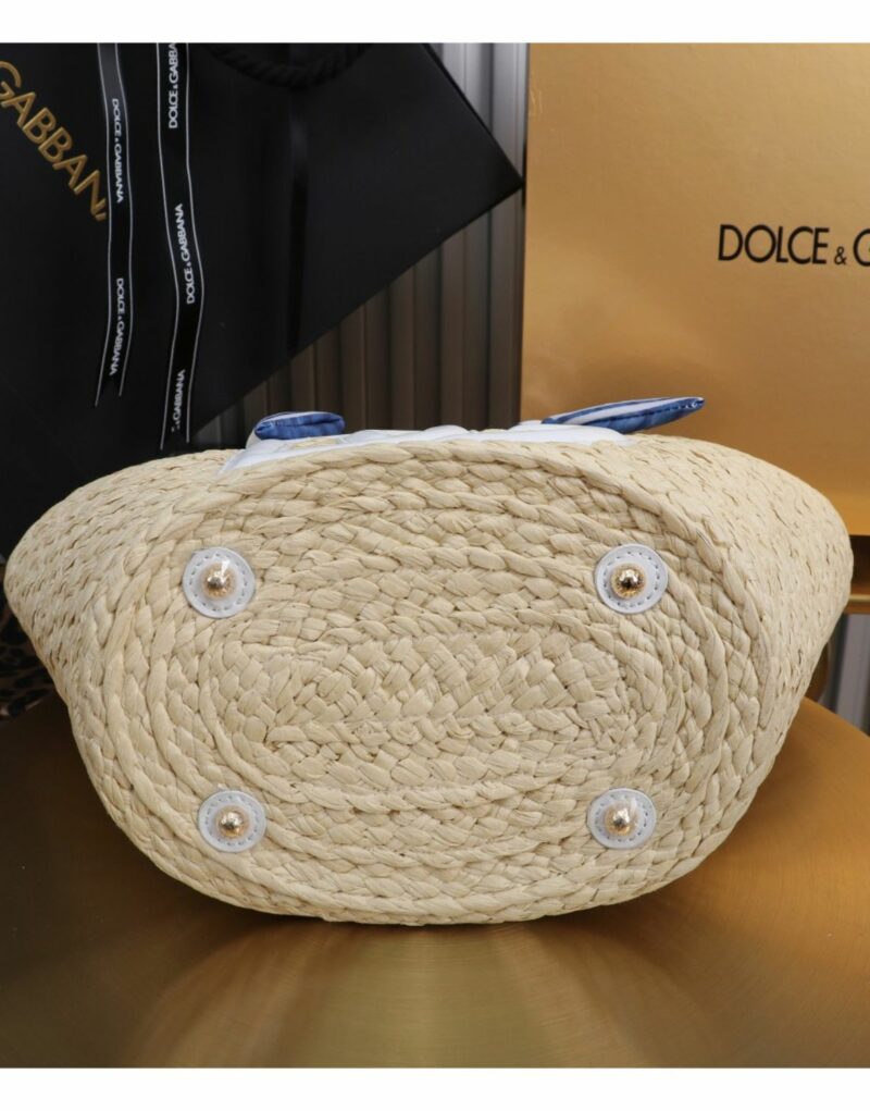 Dolce & Gabbana Small Kendra Shopper Multi-colored Blue 35cm/14in For Women