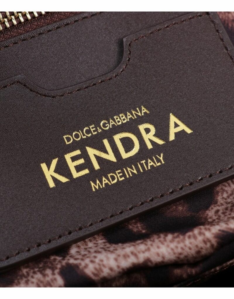 Dolce & Gabbana Small Kendra Shopper Multi-colored Black 35cm/14in For Women
