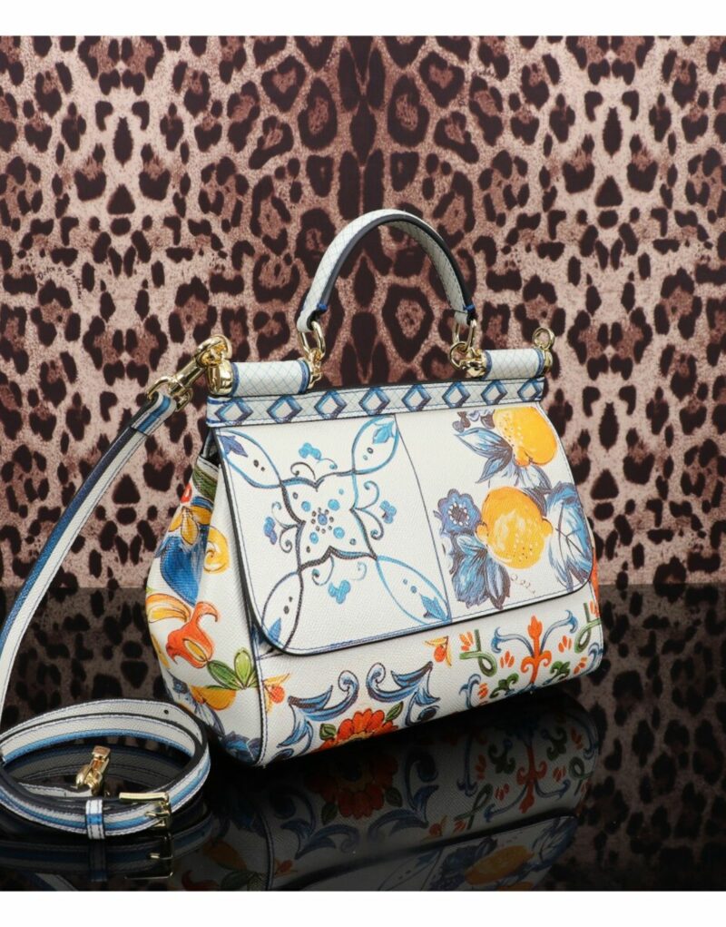 Dolce & Gabbana Sicily Bag White 25cm/9.8in For Women