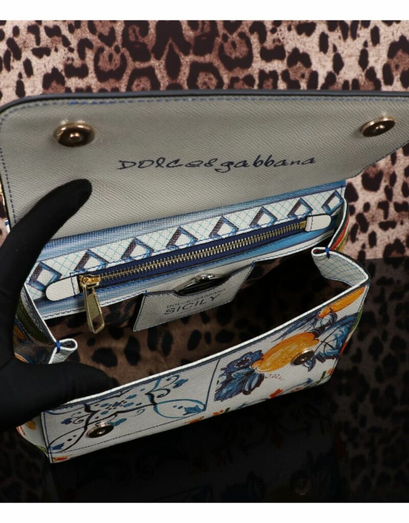Dolce & Gabbana Sicily Bag White 25cm/9.8in For Women