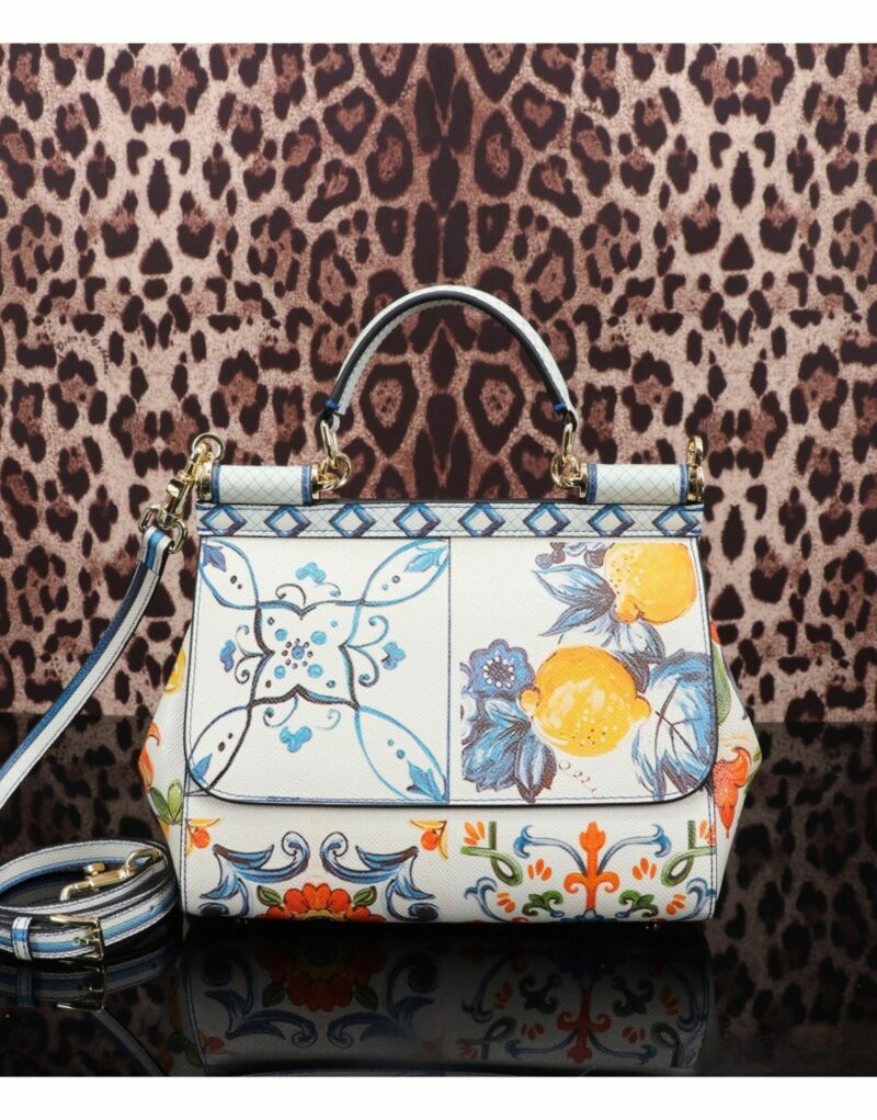 Dolce & Gabbana Sicily Bag White 25cm/9.8in For Women