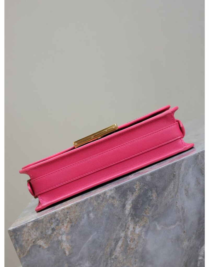 Miss Dior Flap Bag Fuchsia and Black For Women 22cm/8.5in  - M2610UZCJ_M929