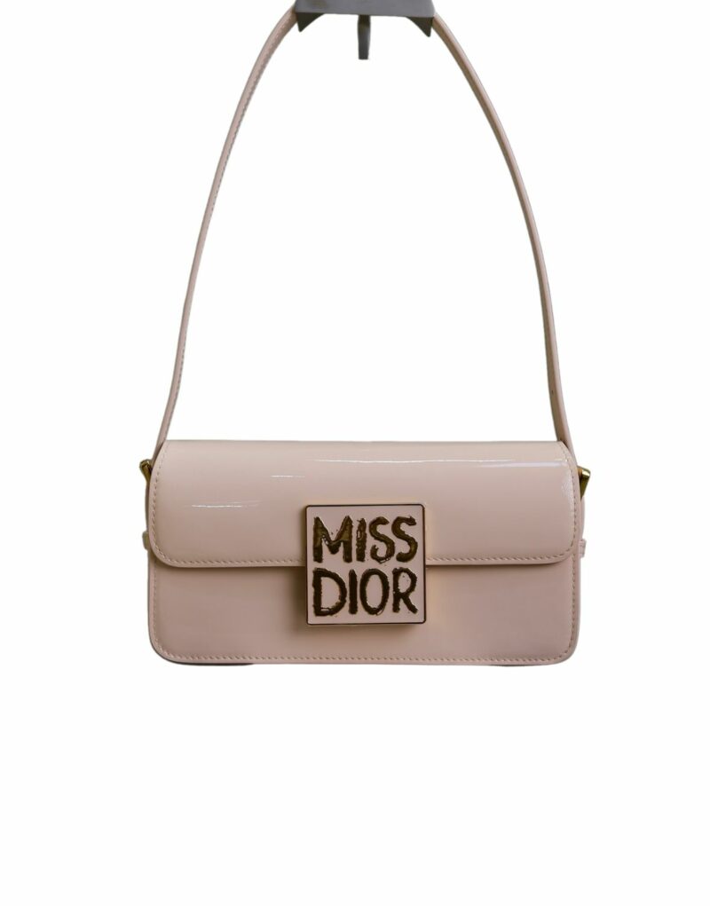 Miss Dior Flap Bag Nude For Women 22cm/8.5in